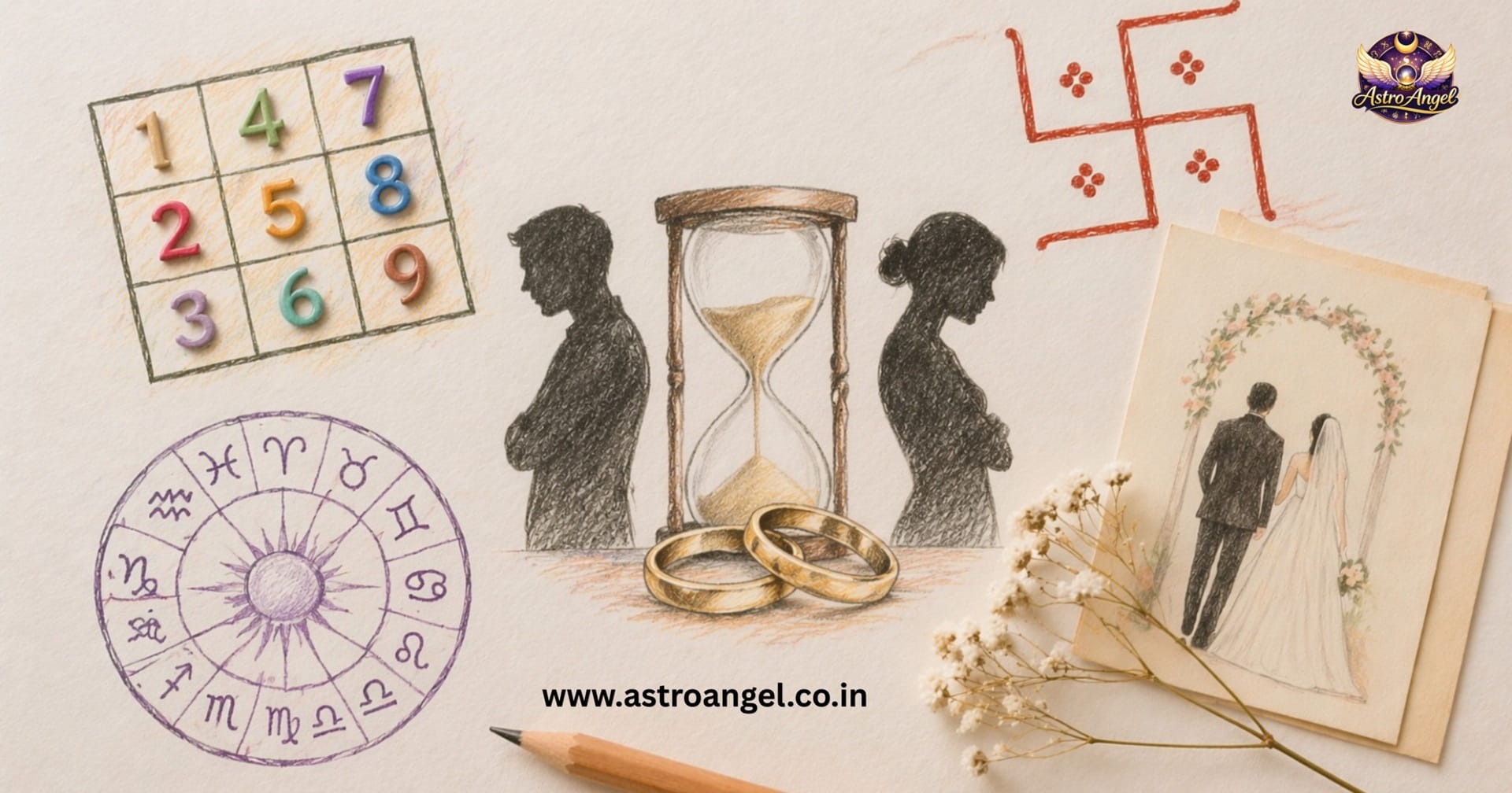 Reasons for Delay in Marriage According to Numerology - Astro Angel by Guria