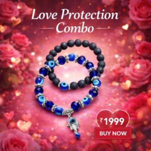Love Protection Combo Bracelet by Guriya Singh
